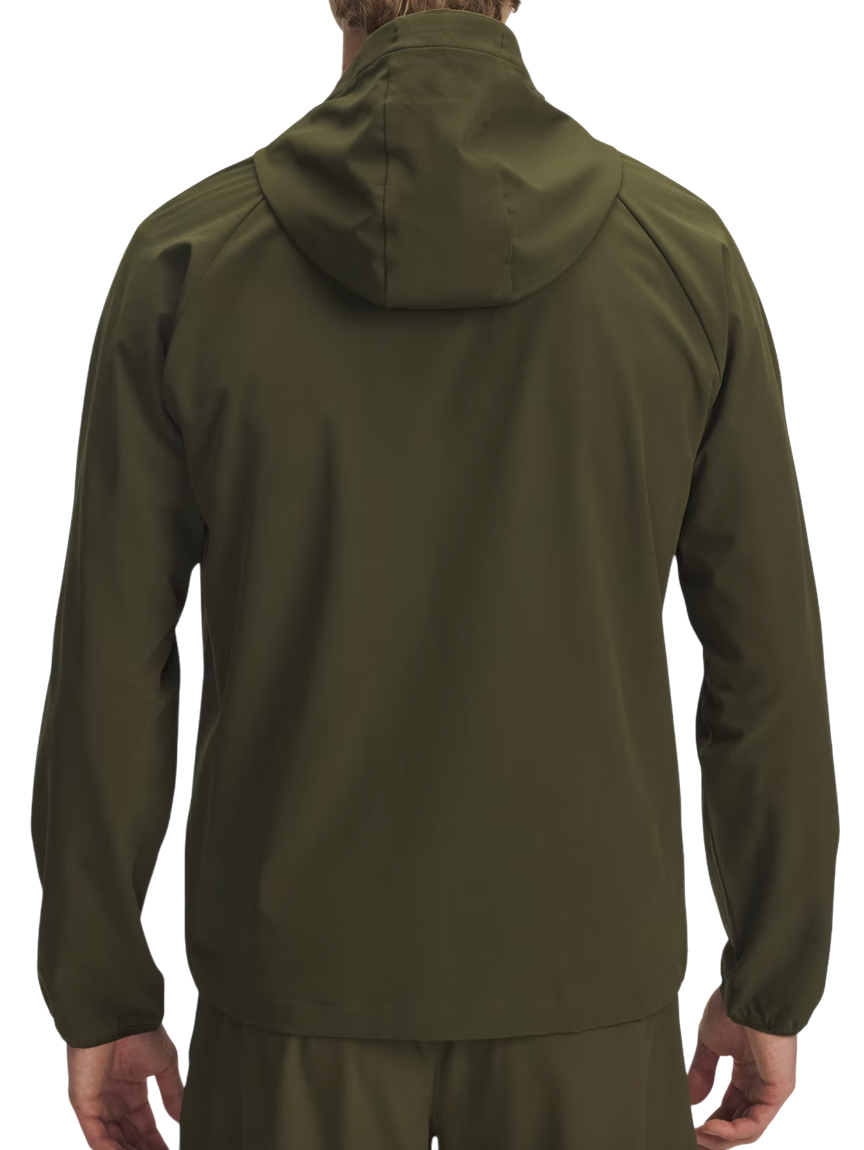 Jakke Under Armour Vibe Woven Hooded Jacket Grøn | 6003001-002, 1