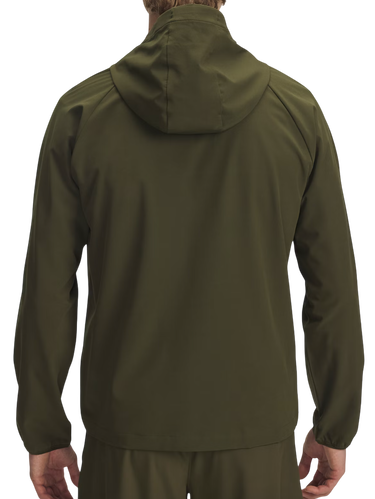 Jakke Under Armour Vibe Woven Hooded Jacket Grøn | 6003001-002, 1