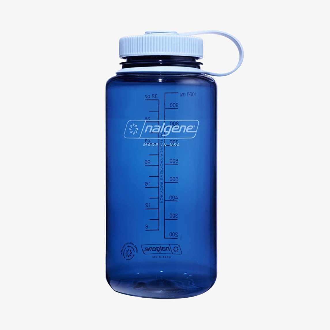 Drikkeflaske Nalgene Wide Mouth Sustain Water Bottle 1000ml Blå | 2020-6132, 0