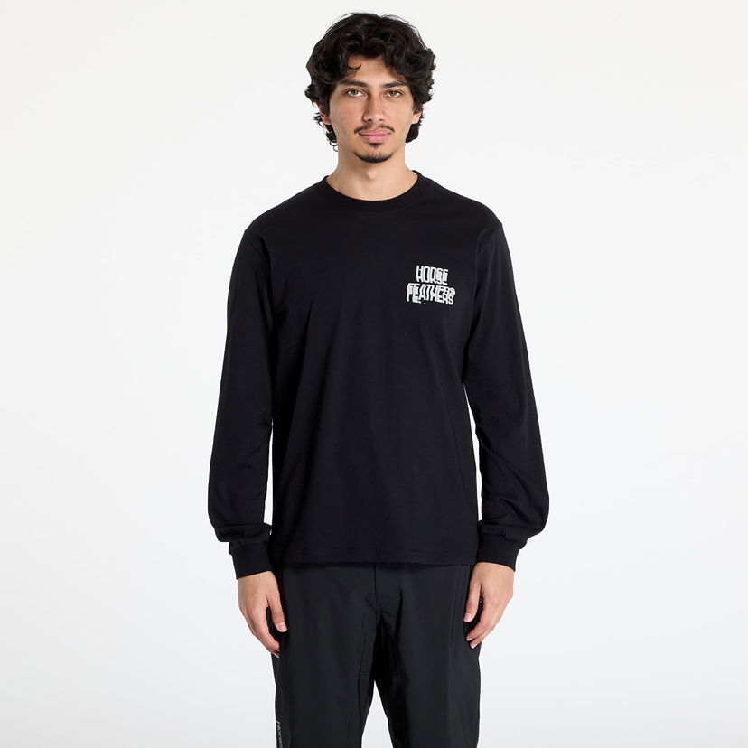 T-shirt Horsefeathers Horsefeathers Xerox Long Sleeve T-Shirt Sort | SM1375C