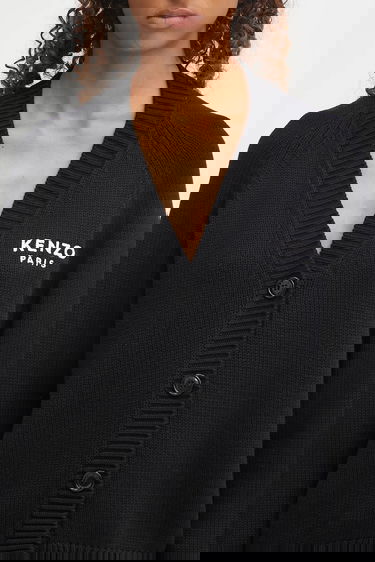 Sweater KENZO Kenzo Boke Flower Placed Cardigan Sort | FF62CA7063LA, 3