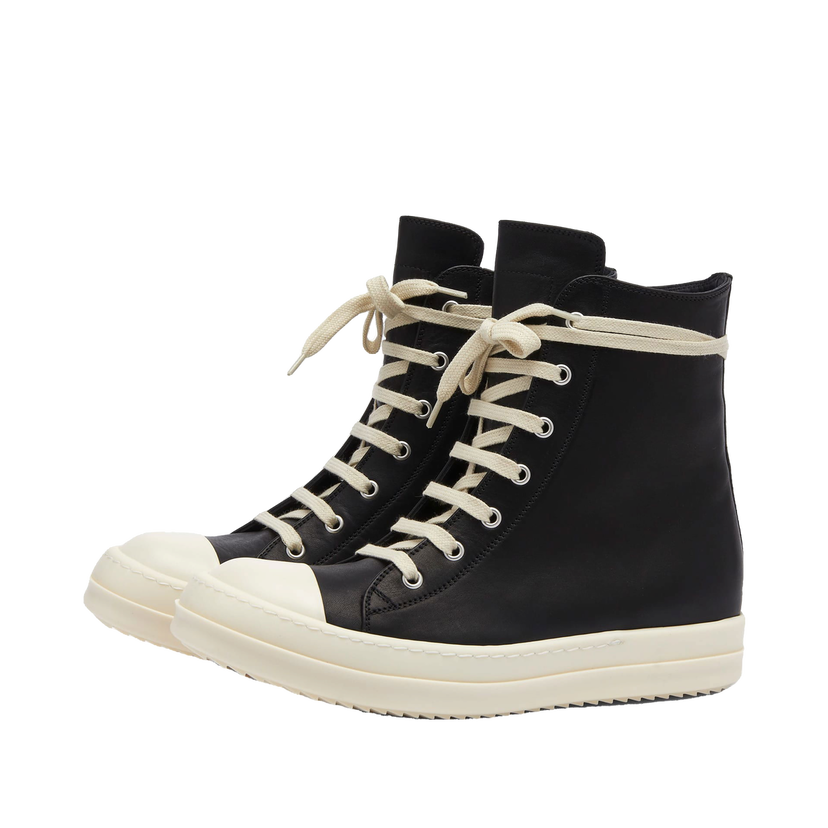 Sneakers og sko Rick Owens Hi Top Sneakers Sort | RP02D3890-911