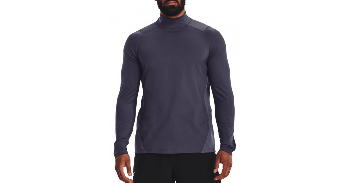 T-shirt Under Armour Tee ColdGear Rush Mock Grå | 1366059-558, 1
