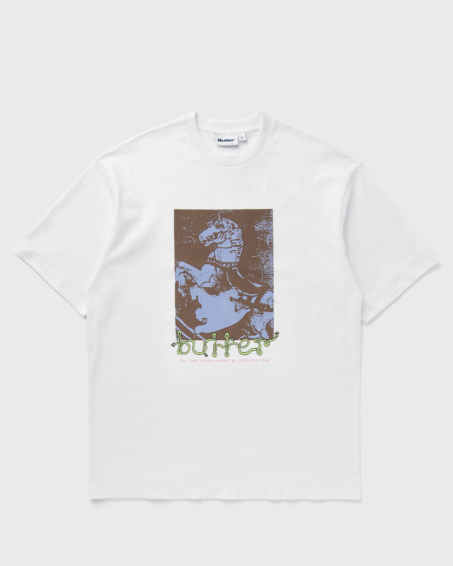 T-shirt Butter Goods Carousel Tee Hvid | P17842, 0