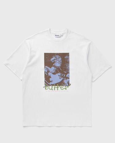 T-shirt Butter Goods Carousel Tee Hvid | P17842, 0
