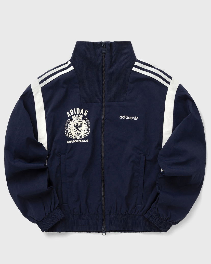 Vindjakke adidas Originals Mascotte Woven Track Top Mørkeblå | JY2809