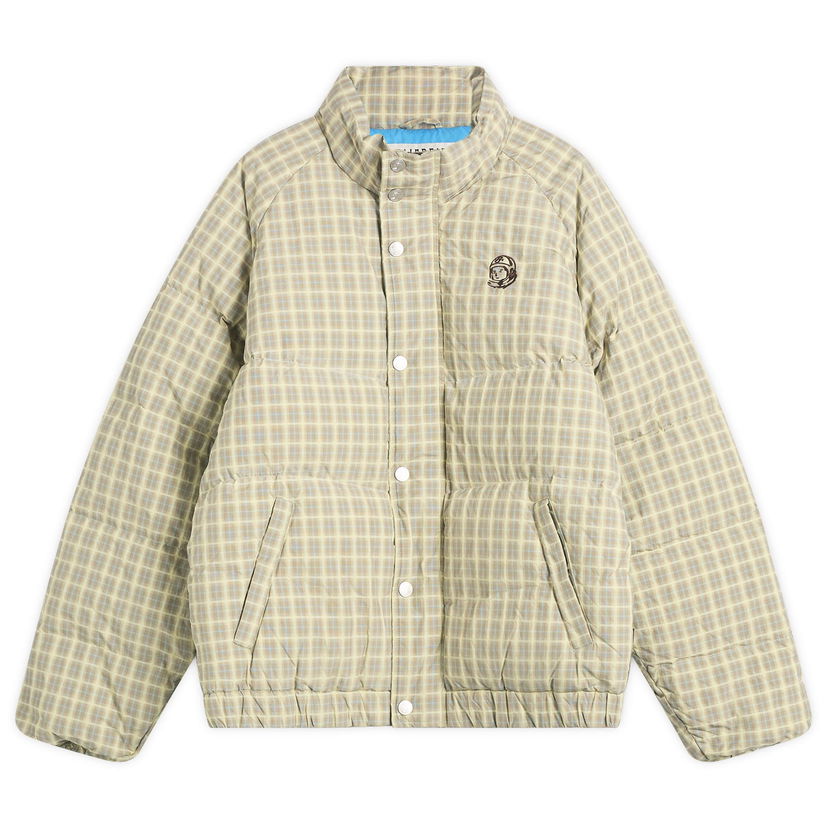Puffer jakke BILLIONAIRE BOYS CLUB Script Nylon Check Puffer Jacket Gul | B25311-BRN