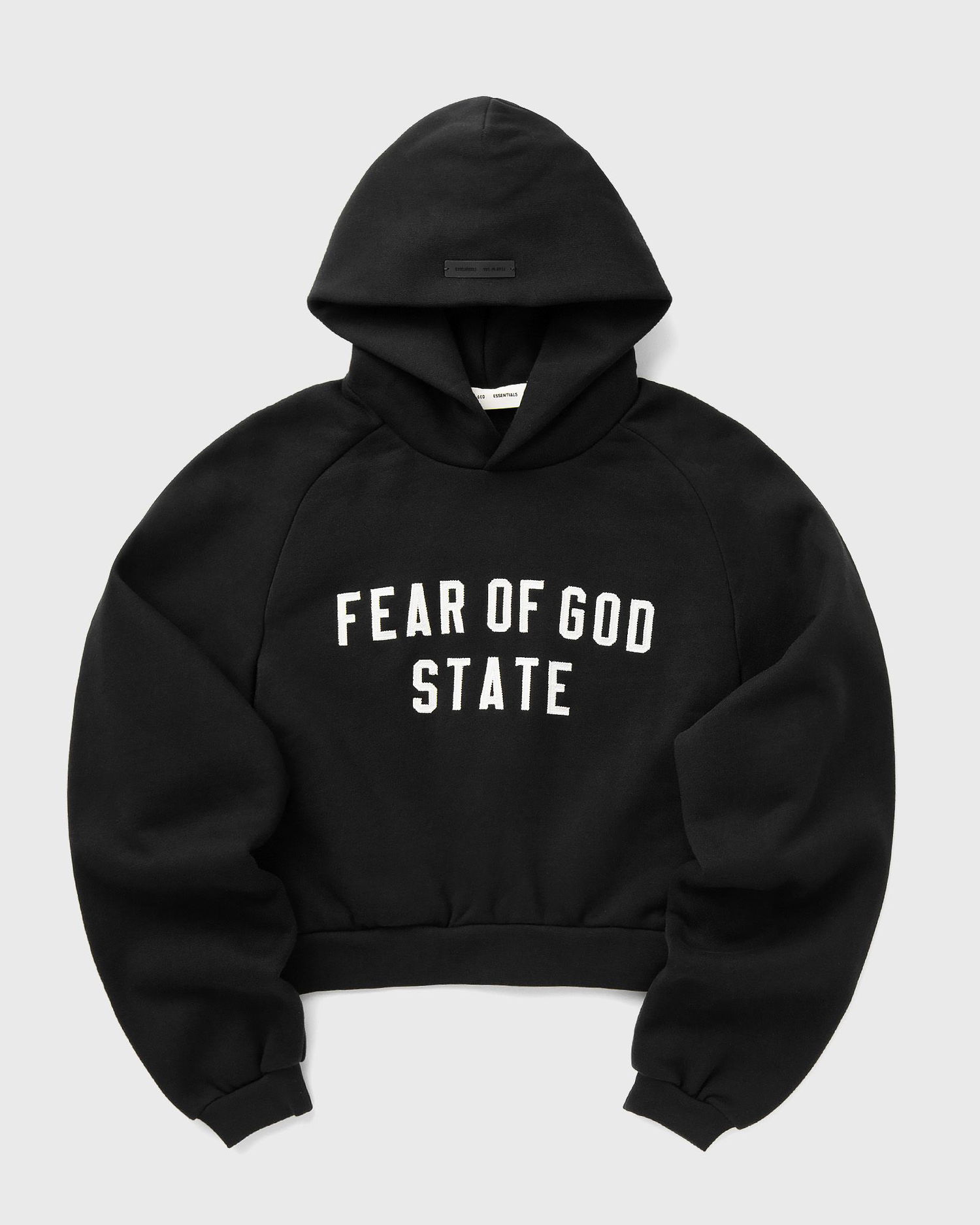 Sweatshirt Fear of God Fleece Raglan Hoodie Sort | 192SP257820FW-861, 0
