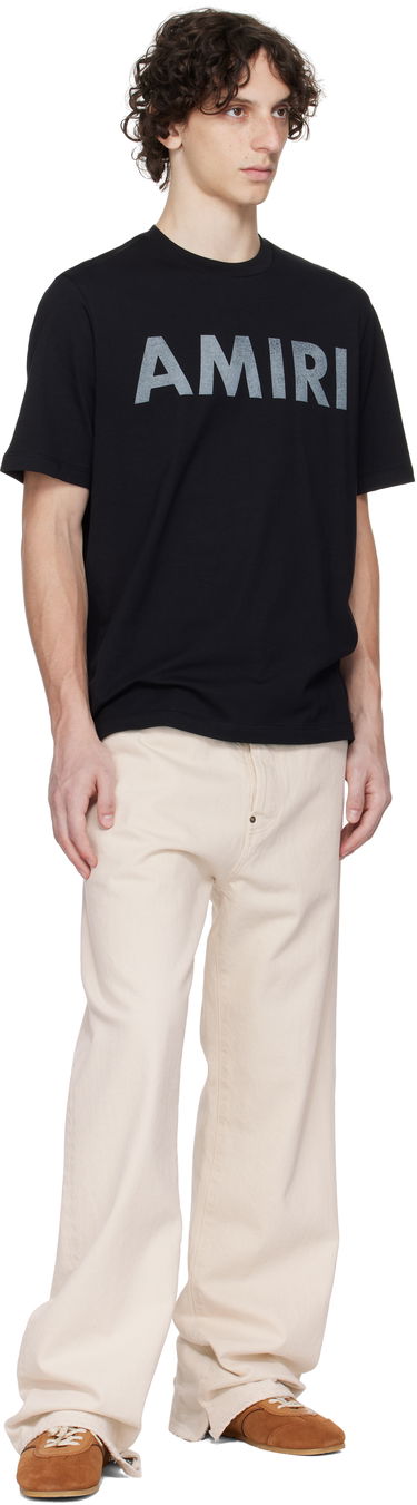 T-shirt AMIRI Amiri Stencil T-Shirt Sort | AMJYTE1214, 3