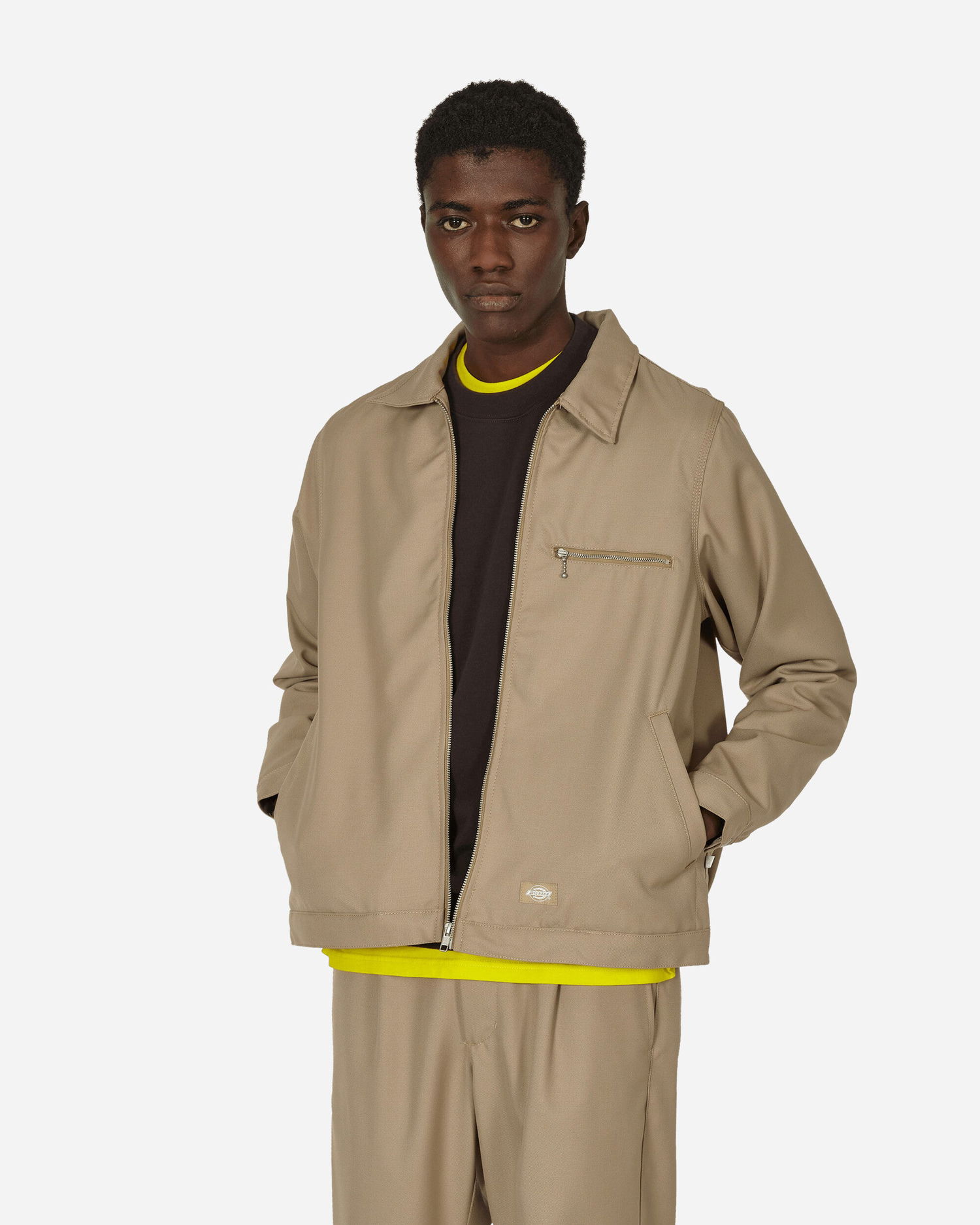 Jakke Dickies Painters Eisenhower Jacket Beige | DK0A4YVH DS01, 1