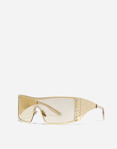 Solbriller Dolce & Gabbana Dolce & Gabbana Statement Sunglasses Gul | VG2317VM27I9V000, 2