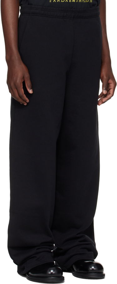 Joggingbukser VETEMENTS Vetements Logo Baggy Sweatpants Sort | UH76SP200B, 1