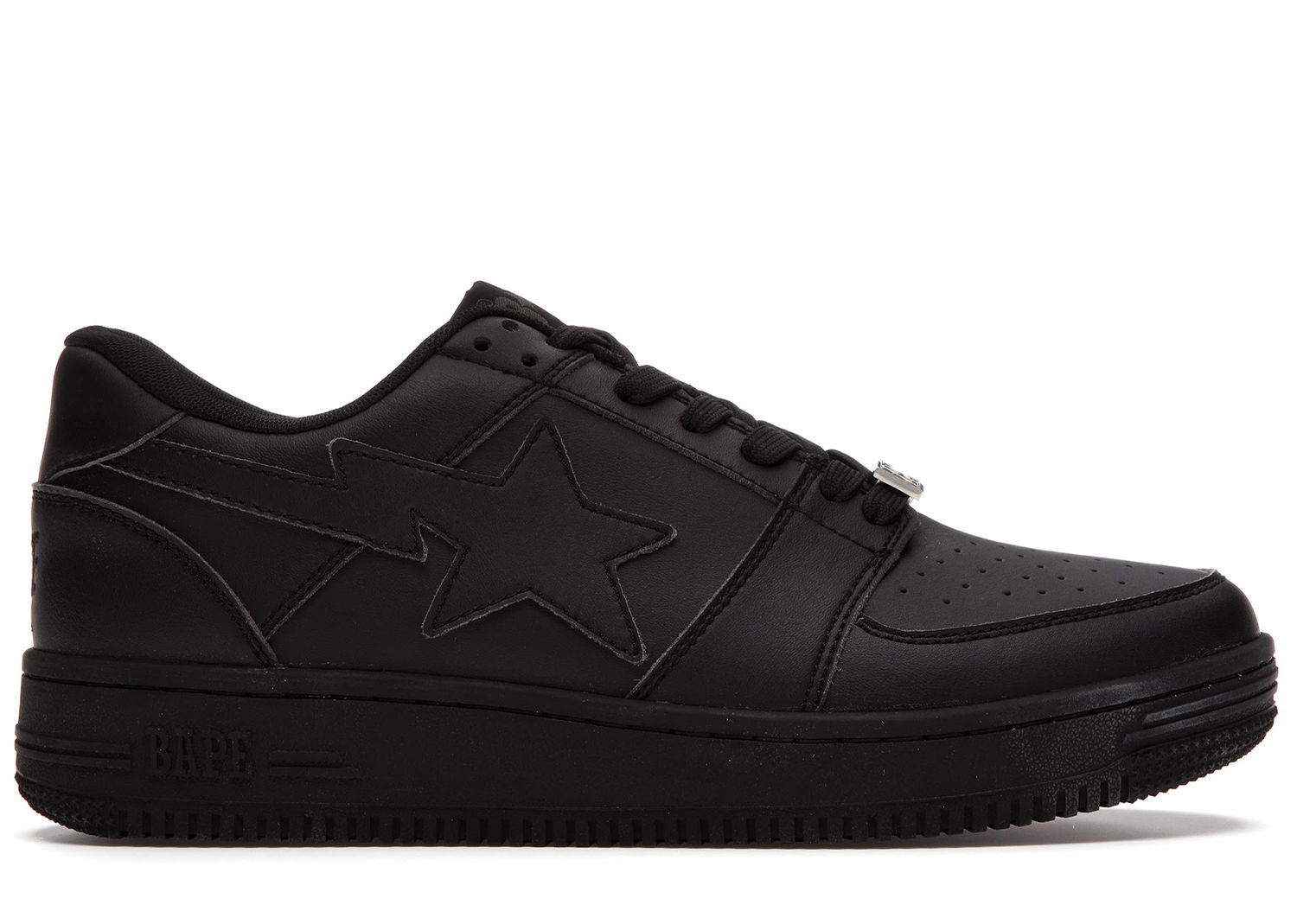 Sneakers og sko BAPE Bape Sta Low Leather 20th Anniversary "Black" Sort | 1G80191007-BLK, 0