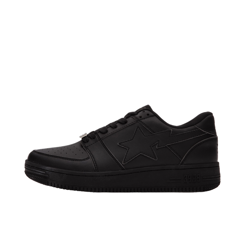 Sneakers og sko BAPE Bape Sta Low Leather 20th Anniversary "Black" Sort | 1G80191007-BLK