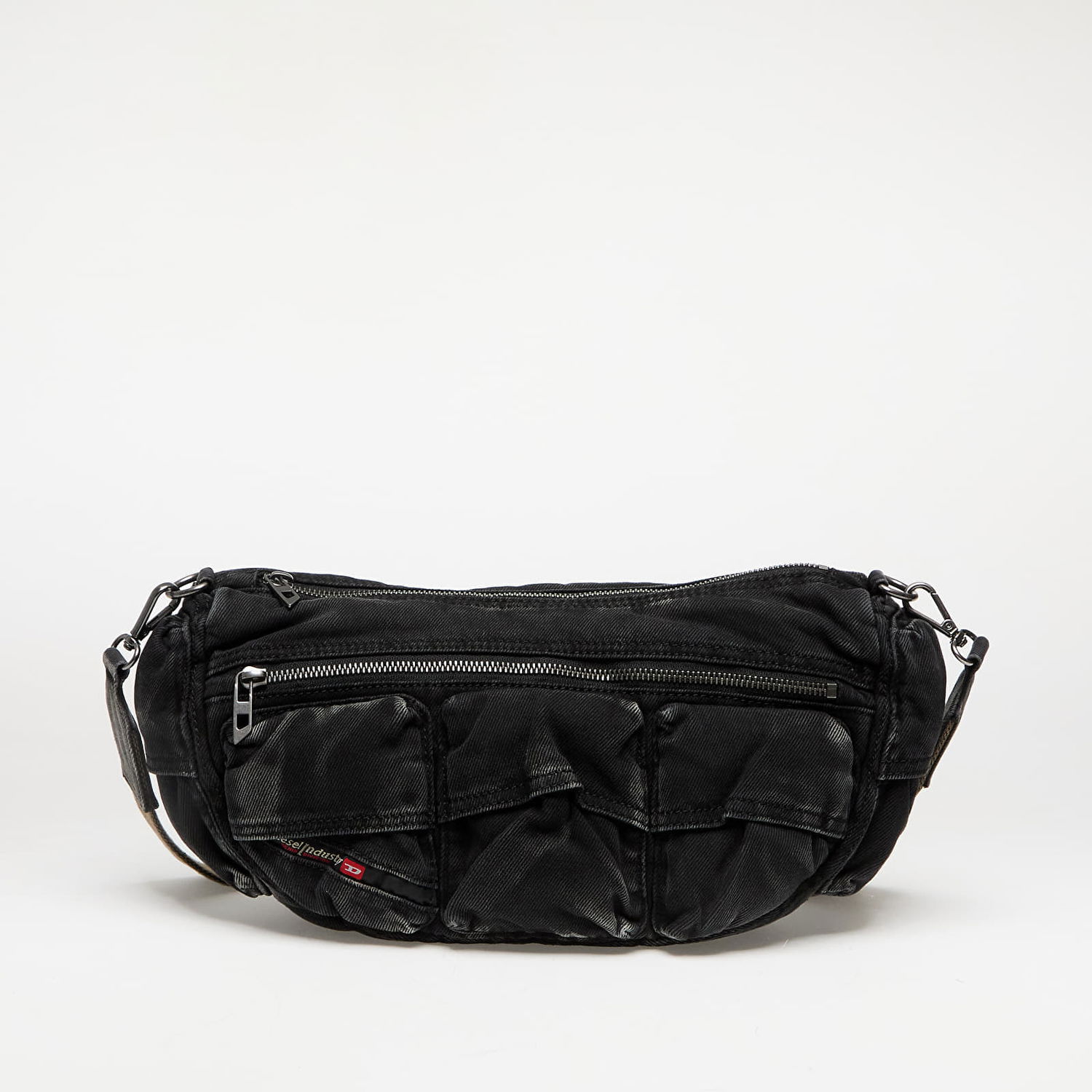 Taljetaske Diesel Diesel Multi-Pkts Shoulder Bag Sort | X10220_P4485 Black, 0