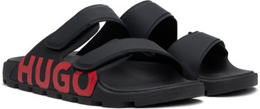 Sneakers og sko BOSS Hugo Double-Touch Closure Logo Sandals Sort | 50542042, 3
