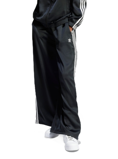 Joggingbukser adidas Originals Satin Wide Leg Track Pants Sort | IU2520