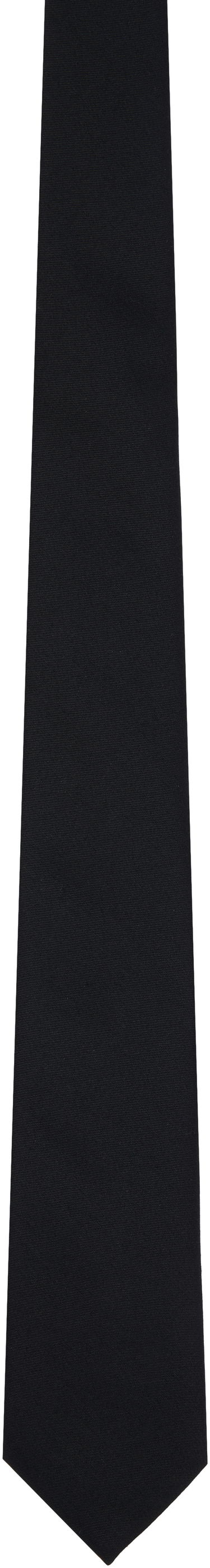 Bælter Valentino Valentino Garavani Wool & Silk Valentie Tie Sort | 6Y2EV194ZFD, 0