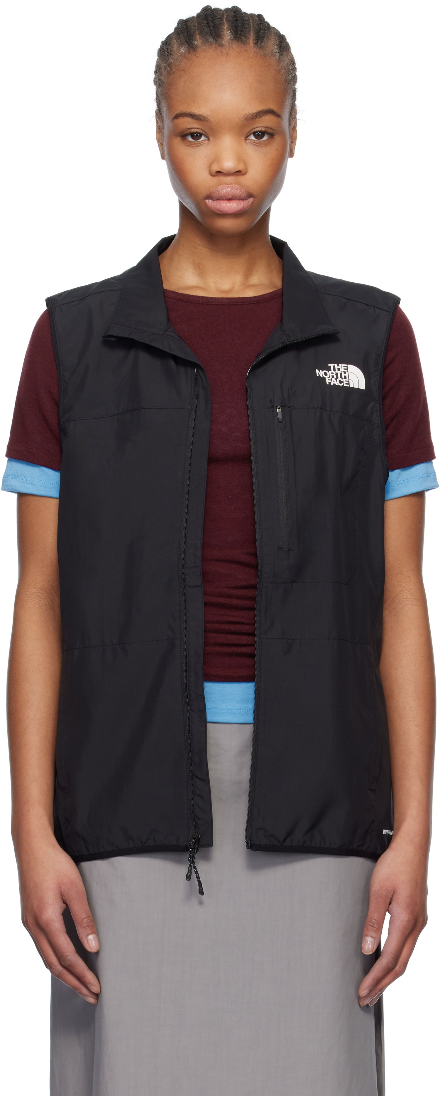 Vest The North Face Higher Run Wind Vest Sort | NF0A8726, 0