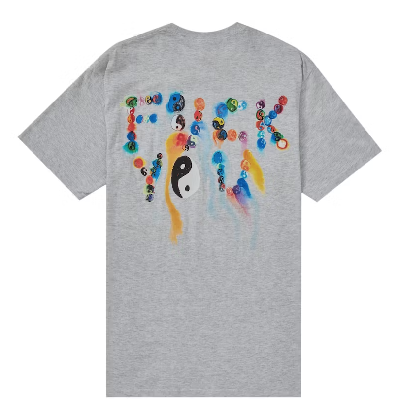 T-shirt Supreme Yin Yang Tee Grå | FW23T53 ASH GREY, 1