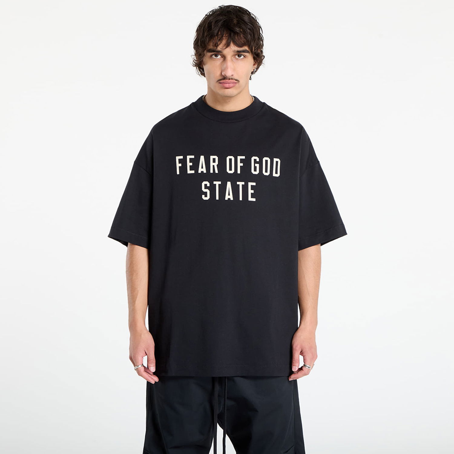 T-shirt Fear of God Fear of God Essentials 90's Short Sleeve T-Shirt Sort | 125SP254470F-861, 0