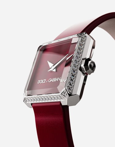 Ur Dolce & Gabbana Dolce & Gabbana Sofia Steel Watch with Diamonds Rød | WWJC2SXCMDTR5232, 1