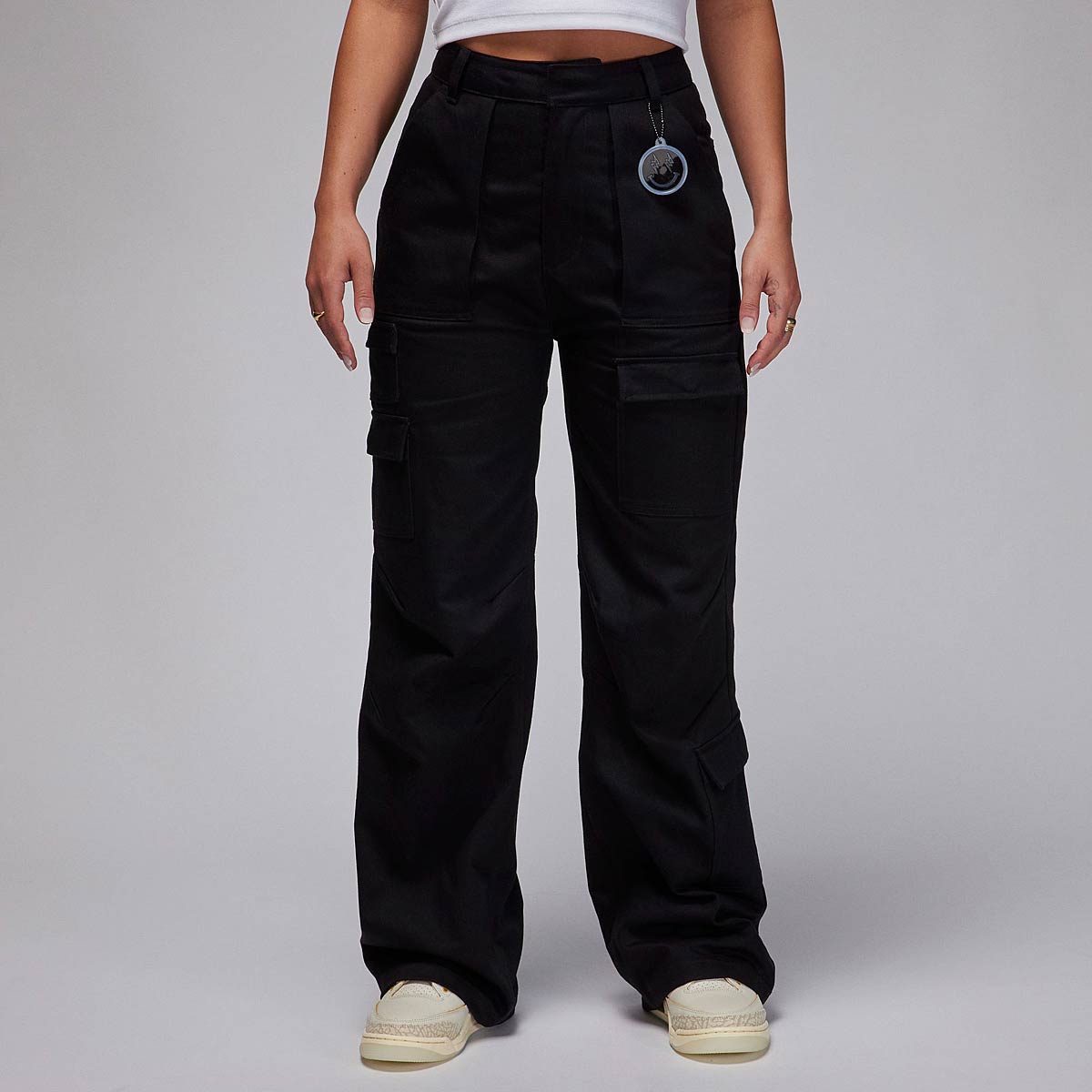Bukser Nike W J SP J BALVIN WOVEN Sort | FJ6149-010, 1