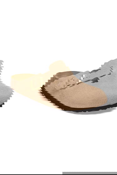 Sneakers og sko Birkenstock Birkenstock Boston Suede Clogs Beige | 1030883, 1