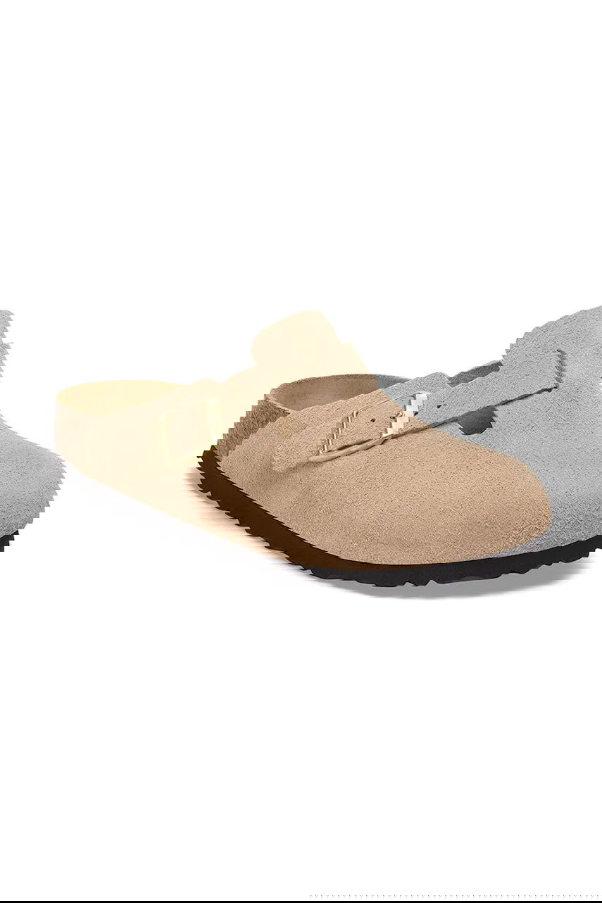 Sneakers og sko Birkenstock Birkenstock Boston Suede Clogs Beige | 1030883, 1