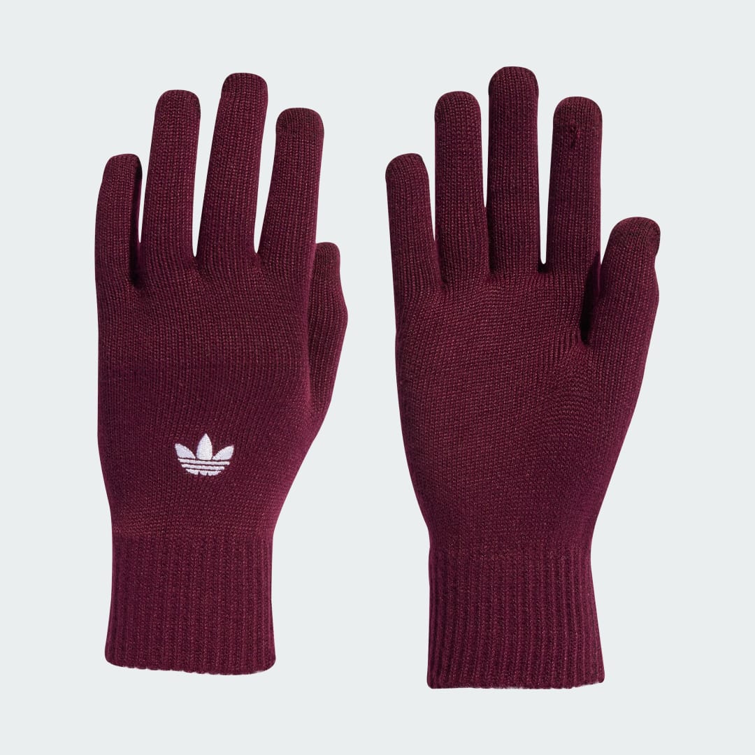 Handsker adidas Performance Adicolor Smartphone Gloves Bourgogne | JZ5014, 0