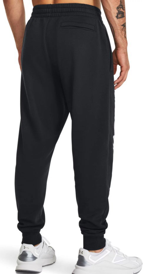 Joggingbukser Under Armour UA Rival Fleece Graphic Sort | 1379776-001, 1