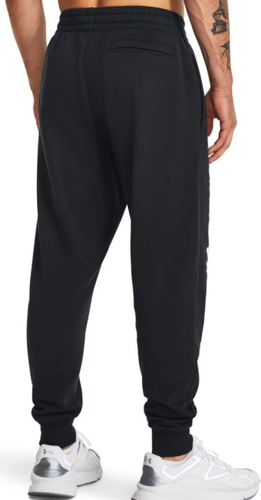 Joggingbukser Under Armour UA Rival Fleece Graphic Sort | 1379776-001, 1