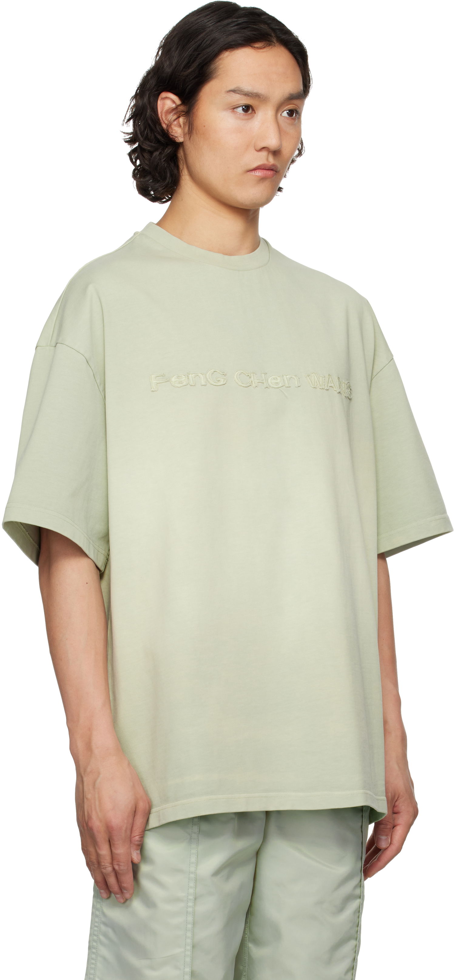 T-shirt Feng Chen Wang Feng Chen Wang T-Shirt Grøn | FUS19TS07, 1