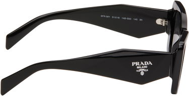 Solbriller Prada Thick Cat Eye Acetate Sunglasses Sort | 0PR 08YS 8056597517430, 1