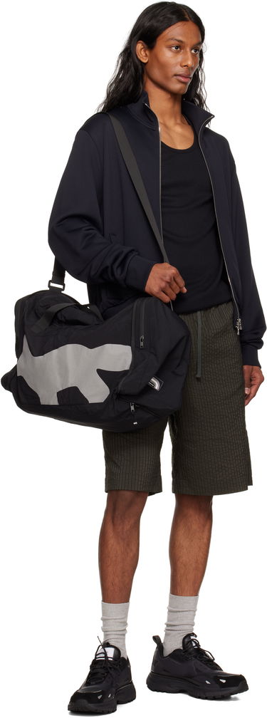 Rejsetaske MAISON KITSUNÉ Maison Kitsuné Flash Fox Weekender Packable Duffle Bag Sort | OM05175WQ4034, 4