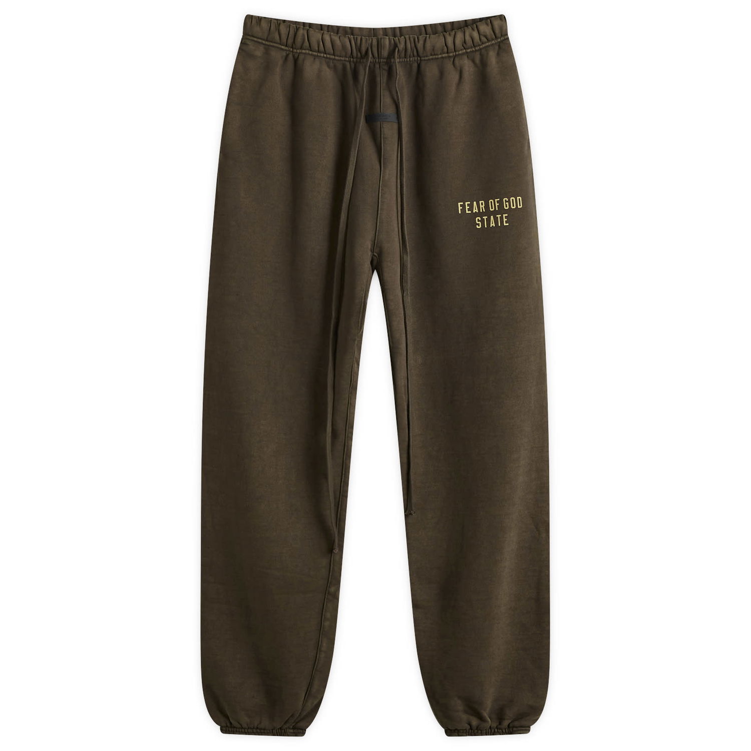 Joggingbukser Fear of God ESSENTIALS Heavy Fleece Sweatpants Grøn | 130HO244455F, 0