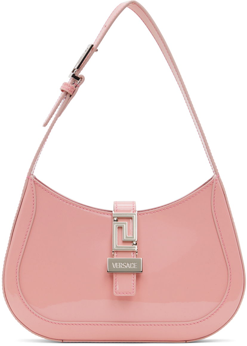 Håndtaske Versace Pink Greca Goddess Small Bag Lyserød | 1013167_1A02212