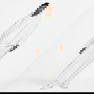 Bomberjakke Nike Solo Swoosh Satin Bomber Jacket Hvid | DN1266-121, 5