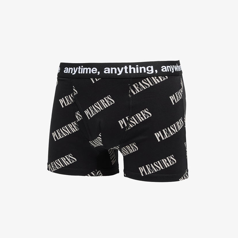 Boksere Pleasures PLEASURES Anytime Boxer Brief Sort | P25SU074 BLACK