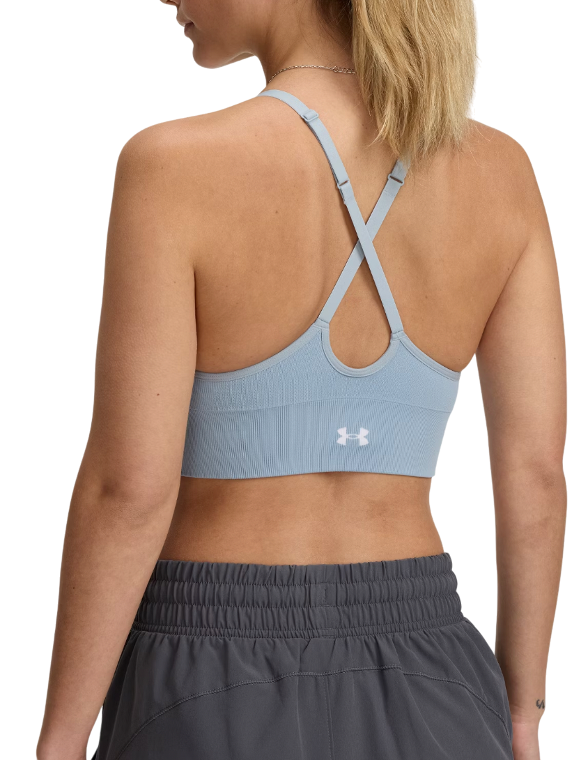 Bh Under Armour Vanish Seamless Low Sports Bra Blå | 1384417-466, 1