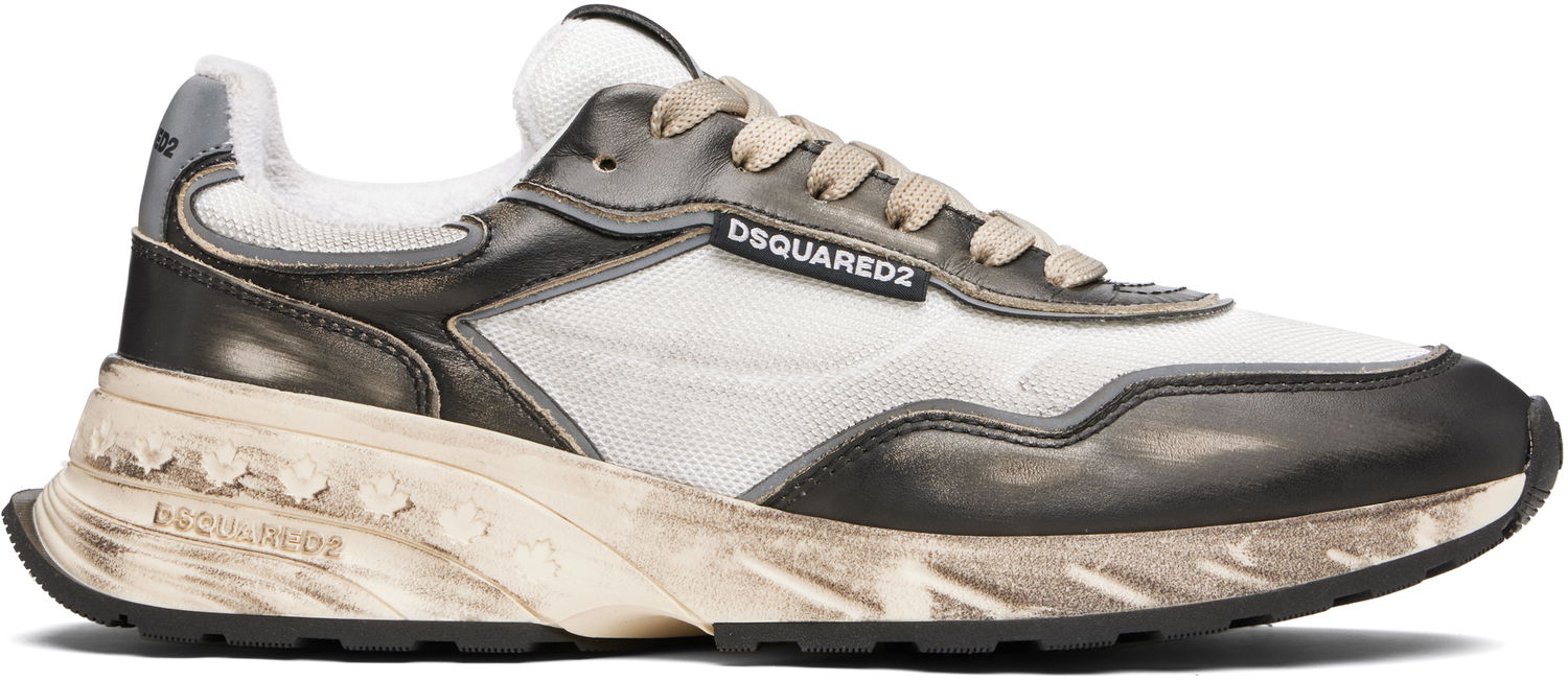 Sneakers og sko DSQUARED2 Dsquared2 Sprinter Hvid | SNM0401_Y7708184, 0
