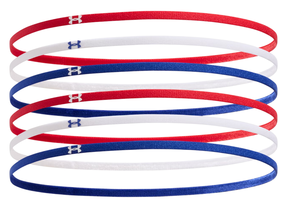 Tilbehør Under Armour Mini Elastic 6 Pack Headbands Flerfarvet | 1389932-600, 0