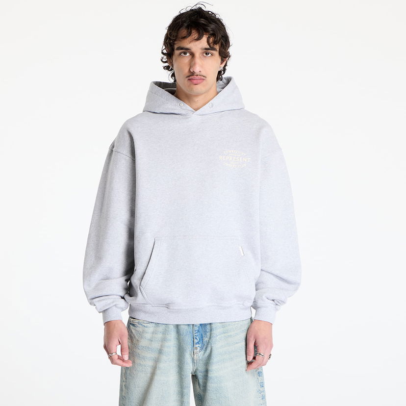 Sweatshirt Represent Clo REPRESENT Owners Club Stamp Hoodie Grå | OCM41240-158