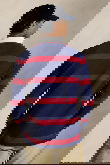 Polo skjorte Polo by Ralph Lauren Polo Ralph Lauren Lsrugbym2 Long Sleeve Rugby Shirt Mørkeblå | 710972673, 1