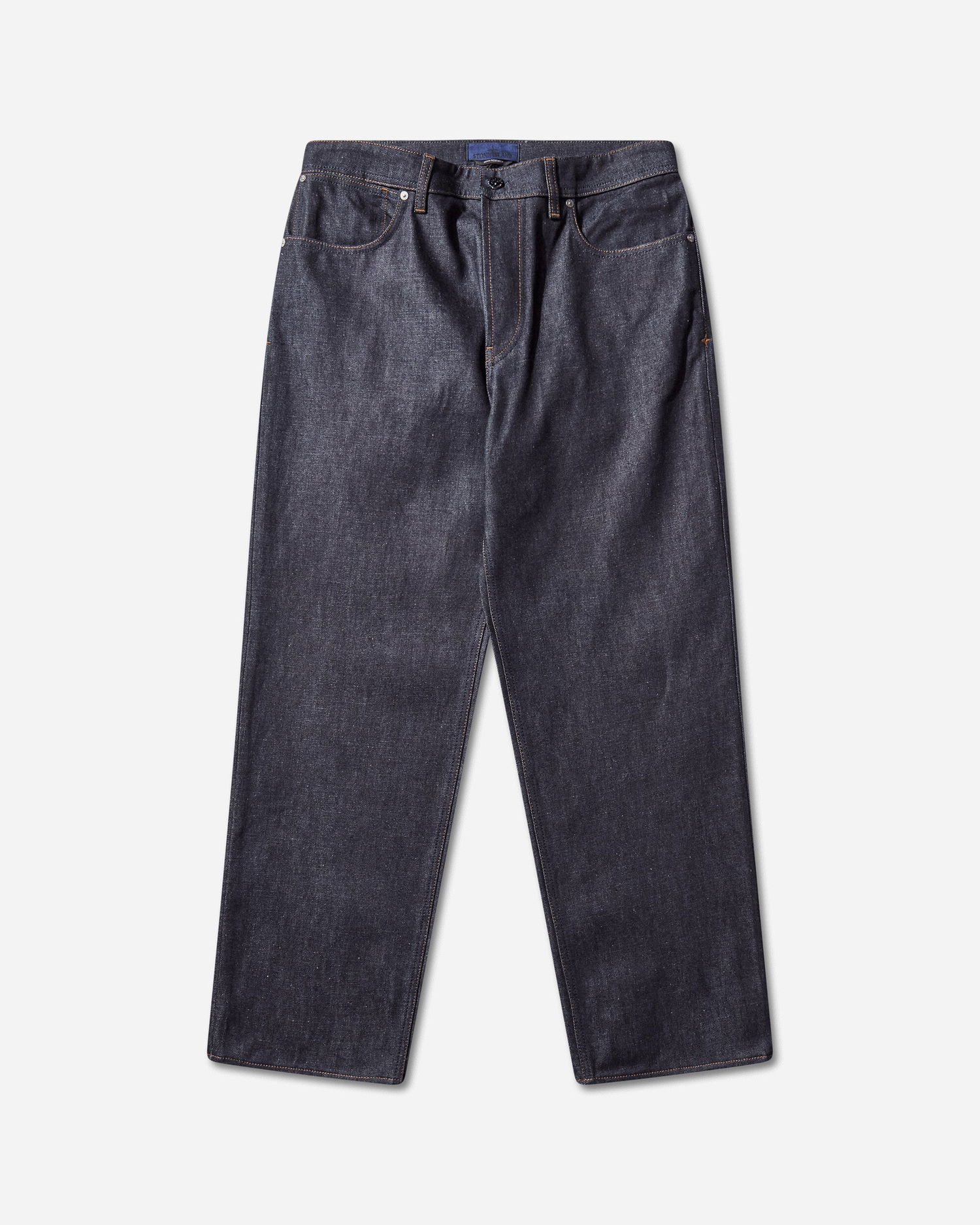 Jeans Stone Island Indigo Denim Raw Loose Jeans Mørkeblå | K2S15-J100006-S00J8 VJ200, 1
