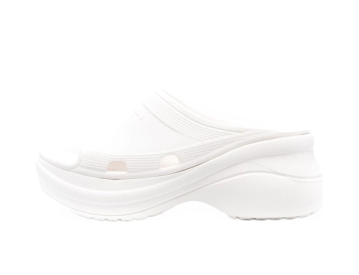 Sneakers og sko Balenciaga Crocs x Pool Slide Sandals White W Hvid | 677389W1S8E9000