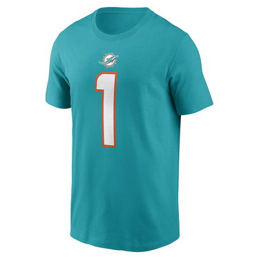 T-shirt Nike NFL Miami Dolphins N&N T-Shirt Tua Tagovailoa Turkis | N199-3GT-9PF-UZ0, 1