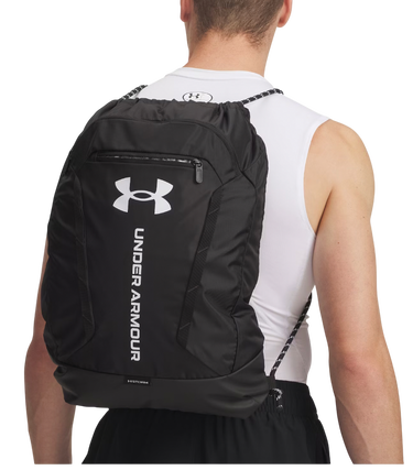 Gymsæk Under Armour Hustle Sackpack Sort | 6000519-001, 3