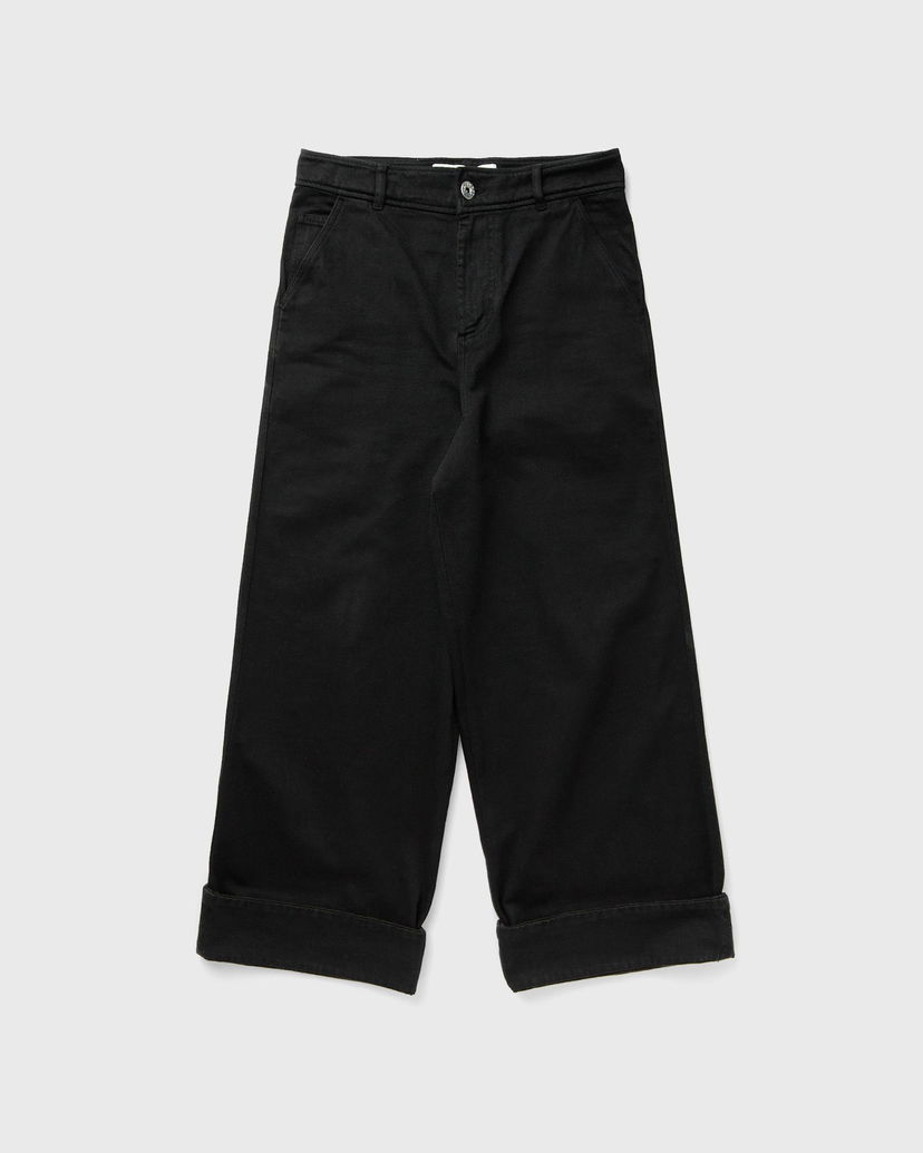 Bukser JW Anderson JW Anderson High Waist Wide Leg Trousers Sort | TR0387-PG1730-999