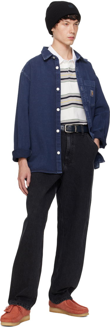 Jeans Carhartt WIP Single Knee Denim Pants Sort | I032024, 4